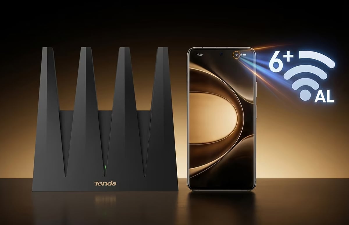 Wi-Fi 6+, вертикальний дизайн і 7 dBi антени: Tenda показала бюджетний роутер AX3000, який виглядає як пристрій дорожчого класу