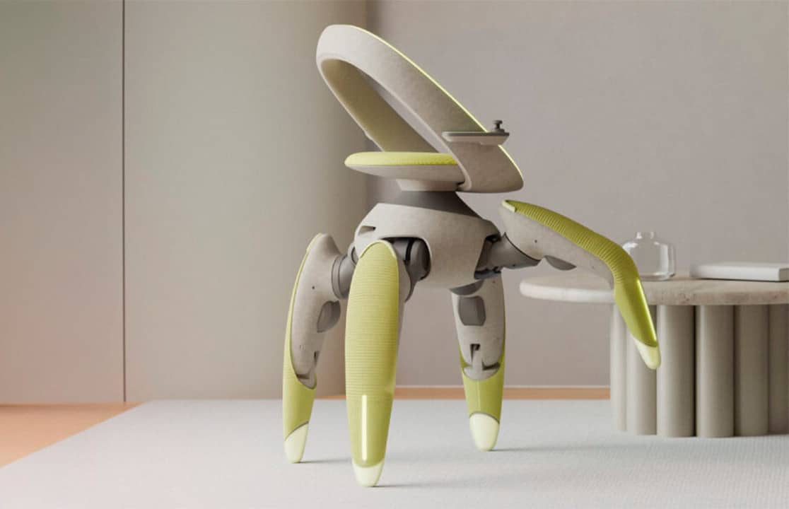 Представлено робот-стілець Walk Me, який прийде до вас за командою
