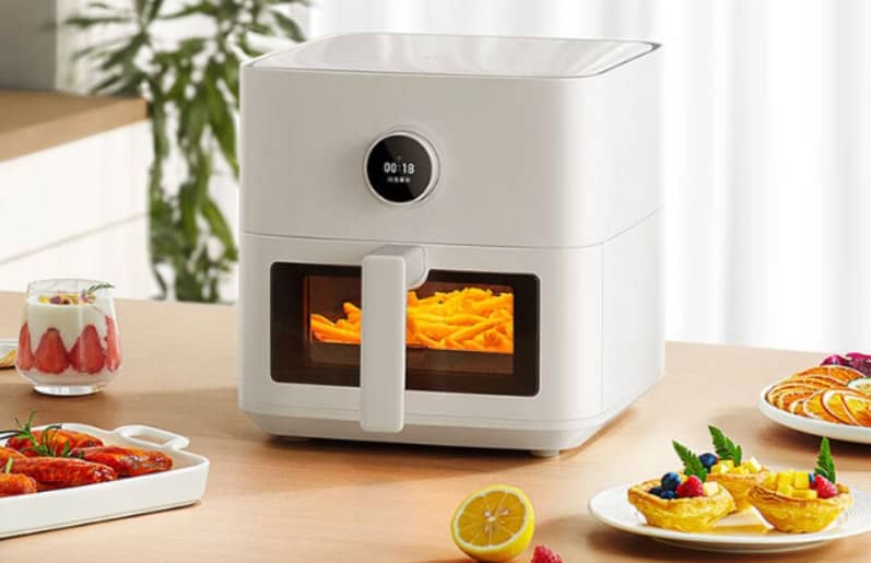 Xiaomi випустила аерофритюрницю Mijia 5.5L Visual Air Fryer