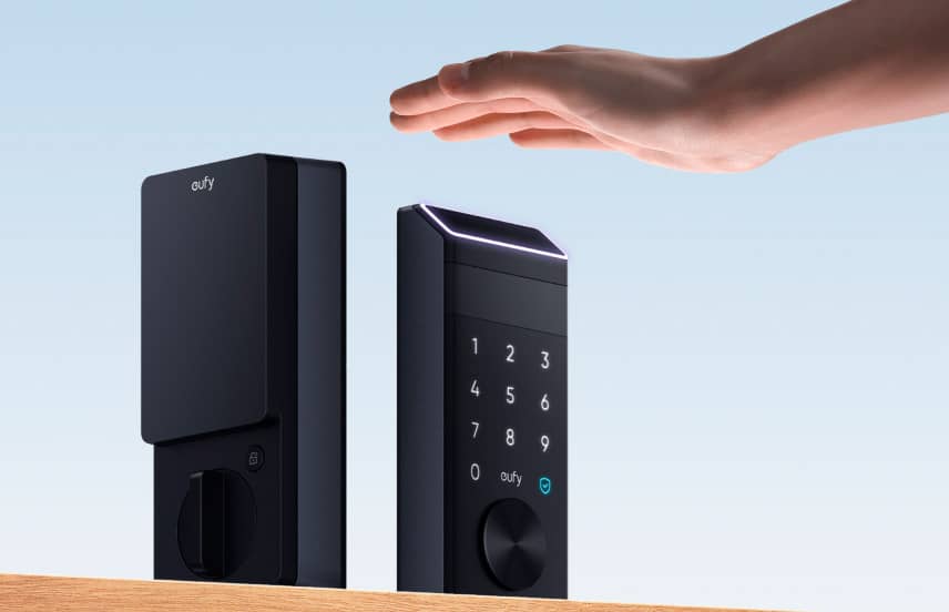 Anker представила розумний замок для дверей Eufy FamiLock E34, що розпізнає вени на долоні