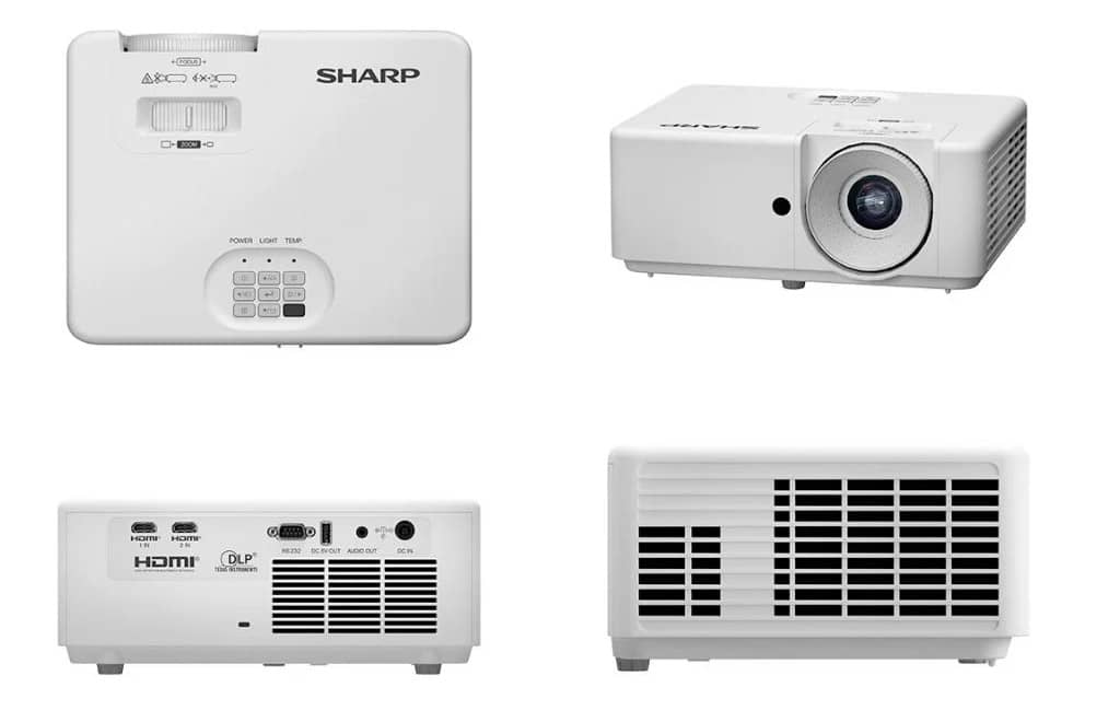 Представлено лазерні проєктори Shart XP-M421W-W та XP-M401H-W