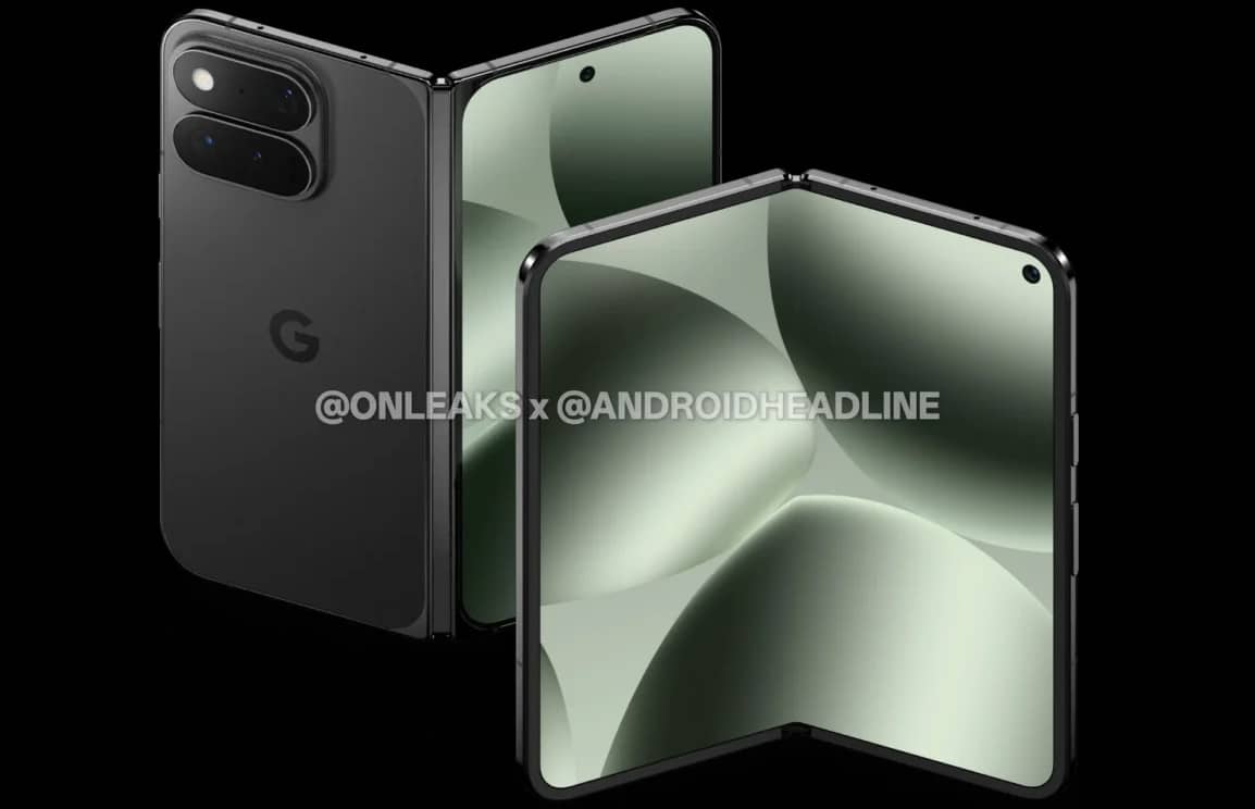 Опубліковано рендери майбутнього смартфона Google Pixel 11 Pro Fold