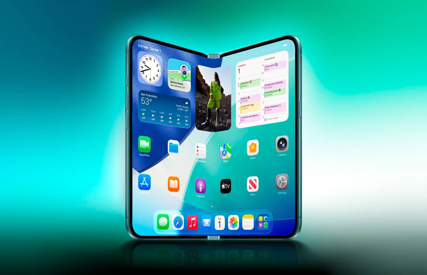 Озвучено ключові особливості складаного iPhone Fold