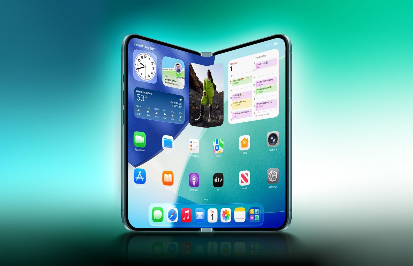 Складаний iPhone не отримає сканер відбитків пальців під дисплеєм