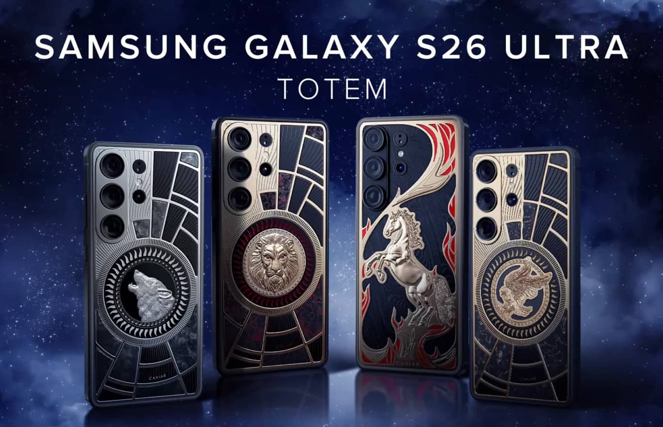 Caviar представила колекцію Samsung Galaxy S26 Ultra Totem, присвячену символічним тваринам