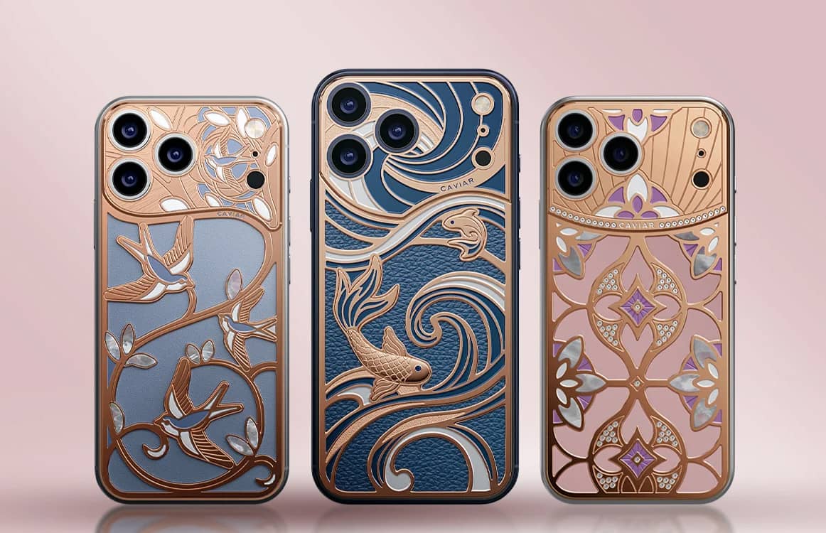 Caviar випустила кастомізовані iPhone 17 Pro до Дня святого Валентина