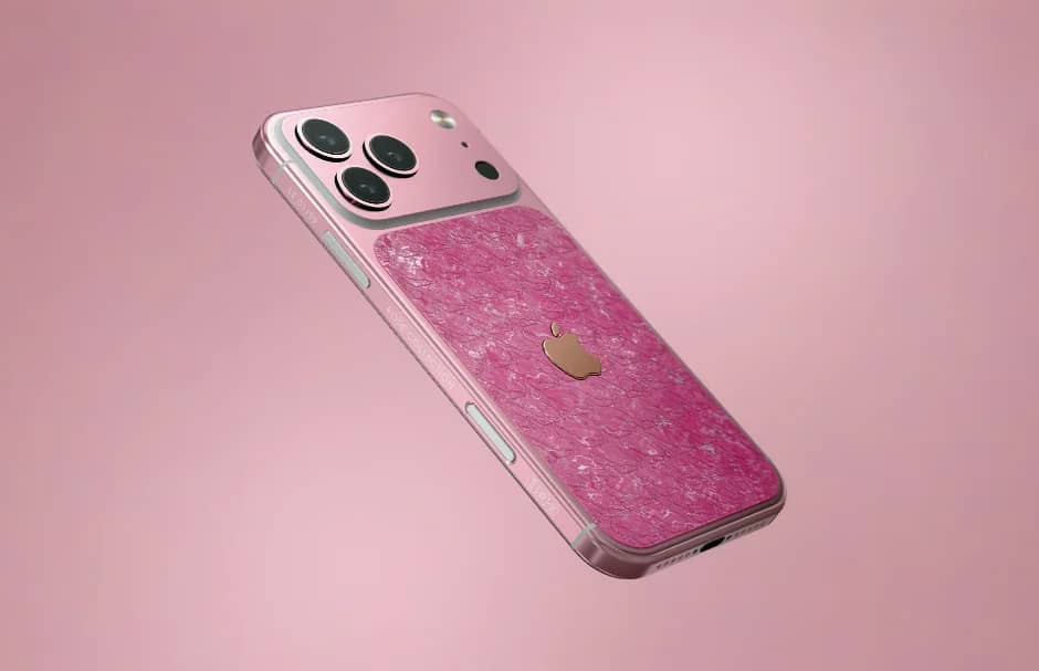 Caviar представила Rose Collection: розкішні iPhone 17 Pro у ніжно-рожевому оформленні