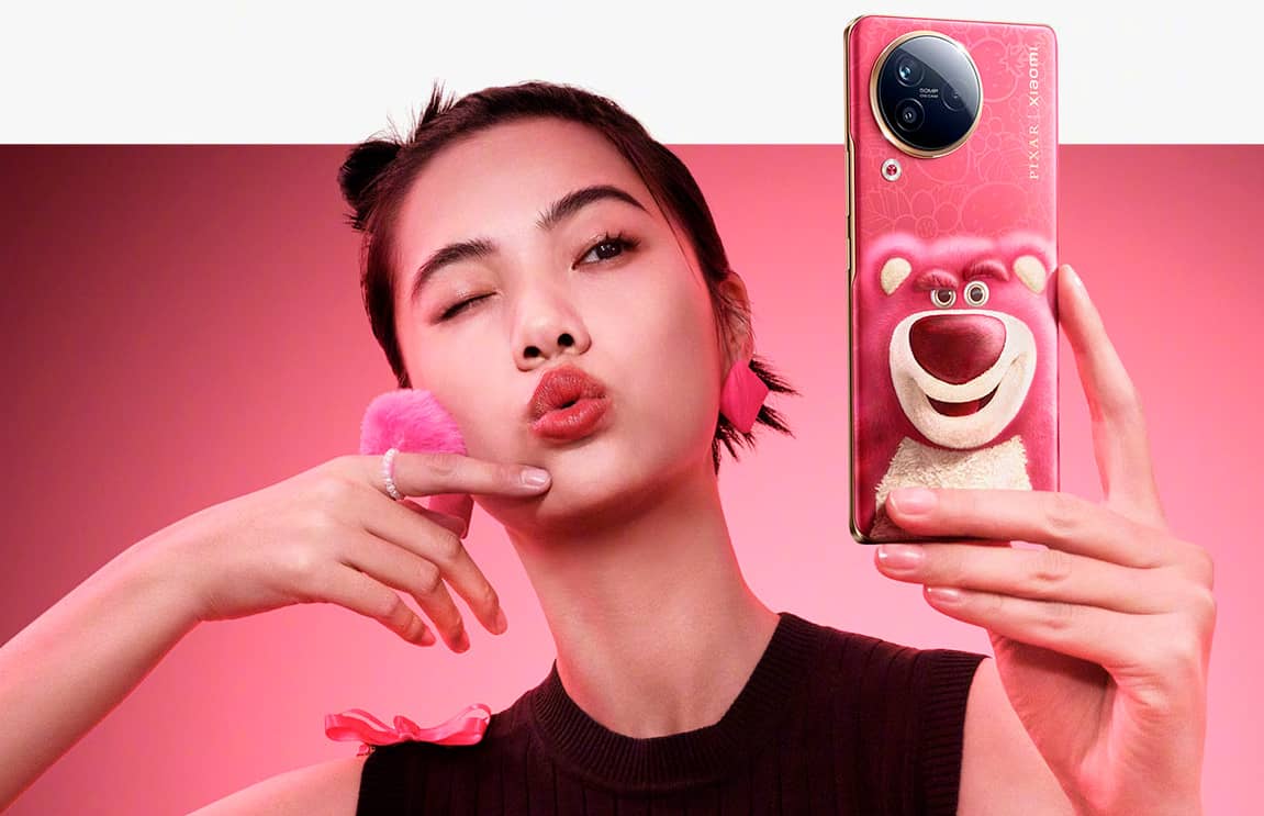 Представлено лімітований смартфон Xiaomi Civi 3 Disney Strawberry Bear