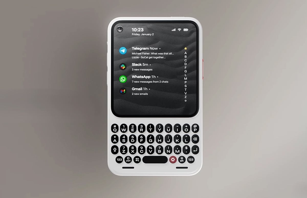 Представлено QWERTY-смартфон Clicks Communicator