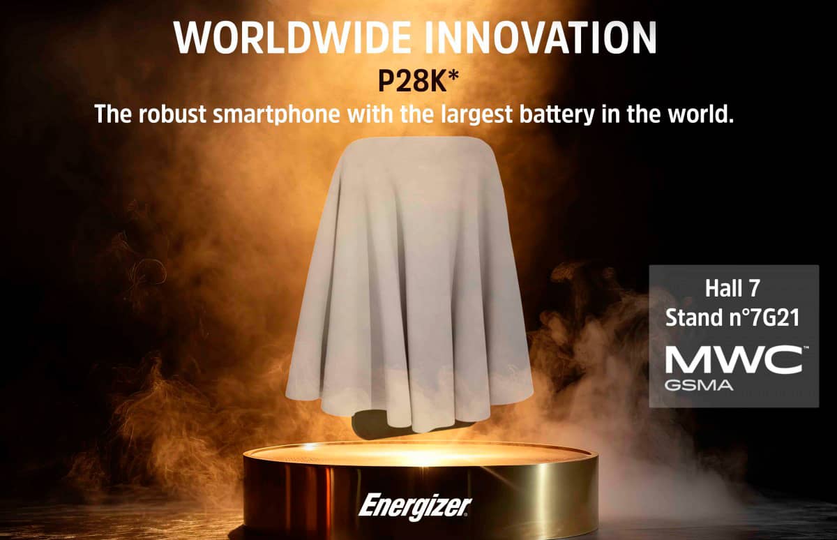 Energizer анонсувала смартфон з акумулятором на 28 000 мАг