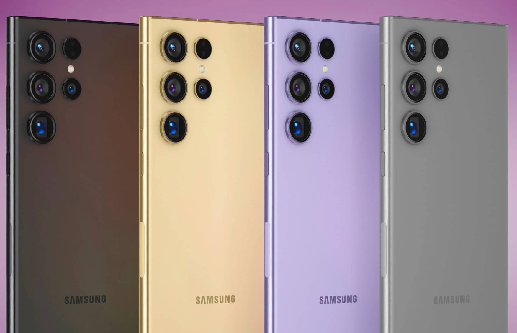На рендерах показали Samsung Galaxy S24 Ultra у різних кольорах