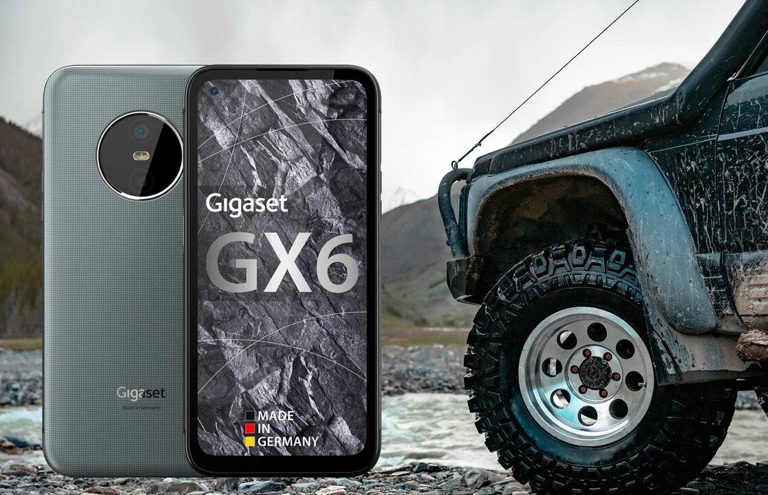 Представлено німецький захищений смартфон Gigaset GX6