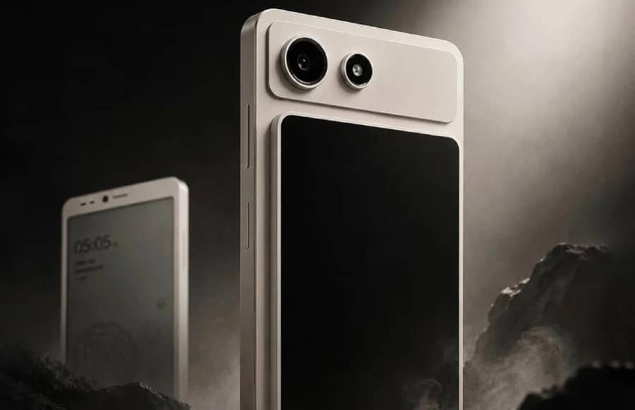 Hisense готує незвичайний смартфон A10 з екраном E Ink і знімним кольоровим дисплеєм