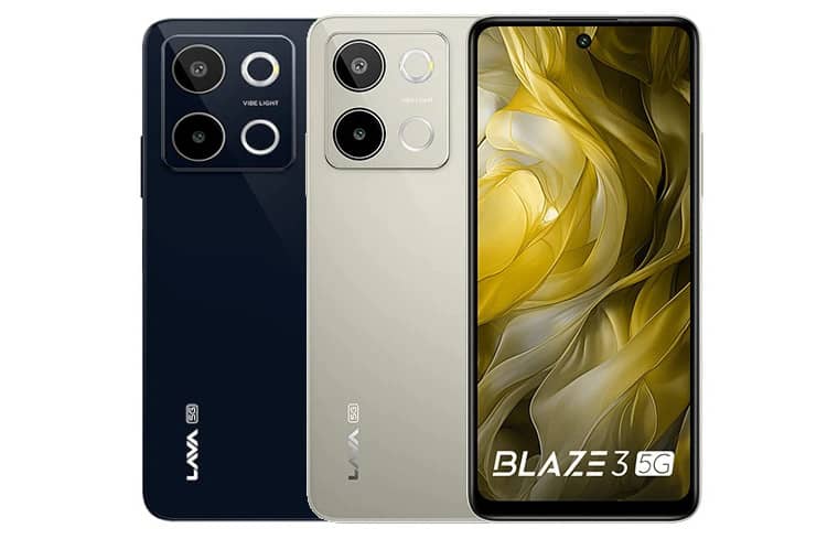 Представлено бюджетний смартфон Lava Blaze 3 5G