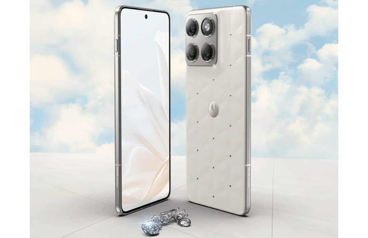 Motorola показала смартфон Edge 70 Swarovski Edition