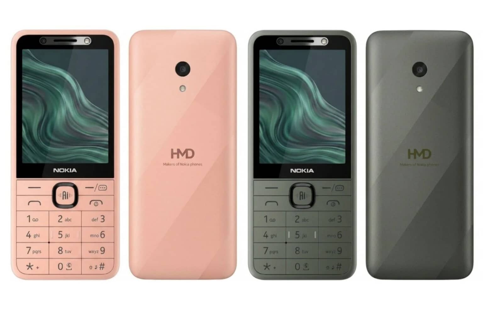 Інсайдер розкрив характеристики Nokia 250 4G Smart: кнопковому телефону приписують ШІ, USB-C та захист IP54