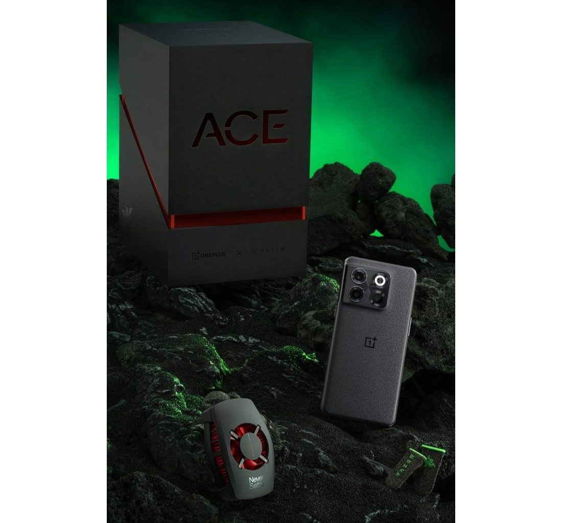 Представлено подарунковий набір зі смартфоном OnePlus Ace Pro та аксесуарами Razer