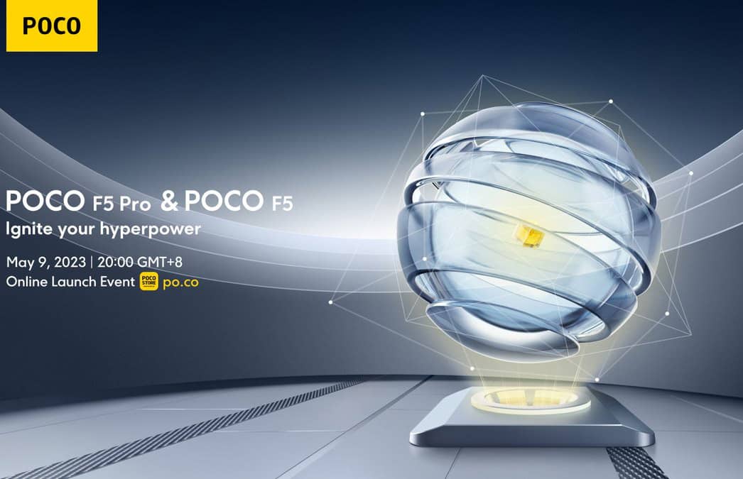 Названо офіційну дату випуску смартфонів Poco F5 та Poco F5 Pro