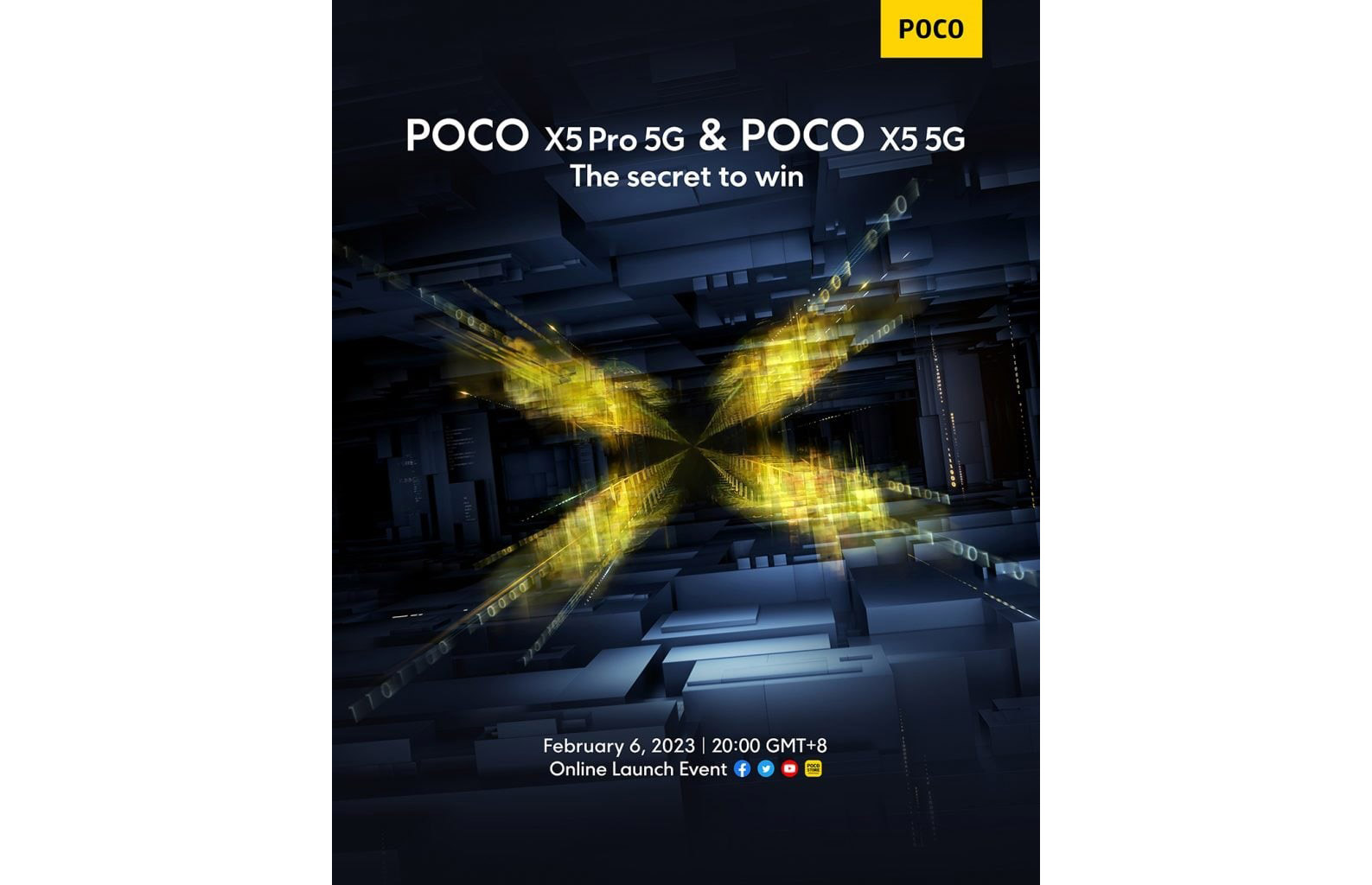 Xiaomi назвала дату випуску смартфонів Poco X5 та Poco X5 Pro
