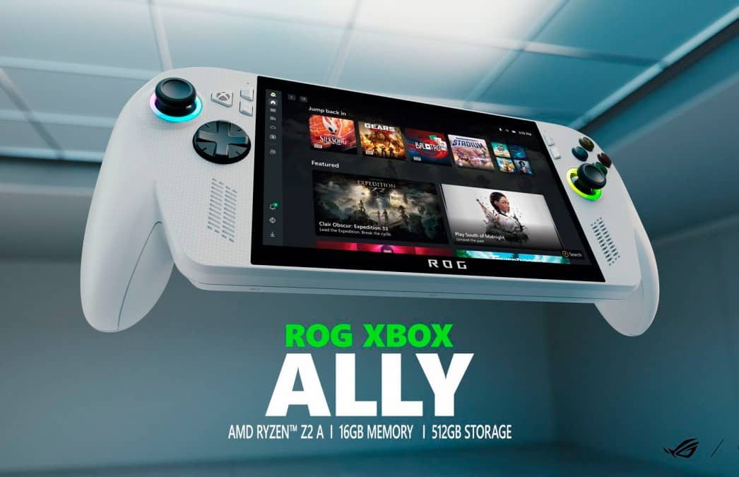 Стала відома вартість ігрових консолей ROG Xbox Ally та Ally X