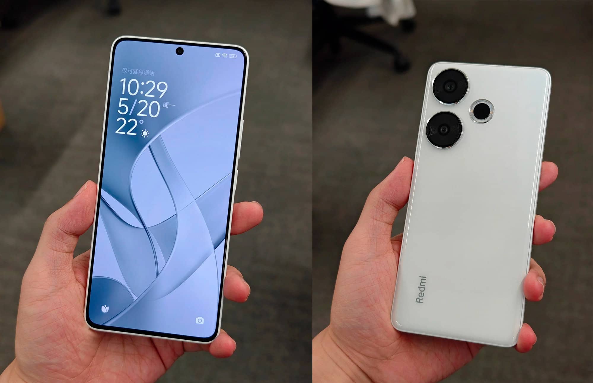Смартфон Redmi Turbo 3 представили у кольорі Mirror Porcelain White