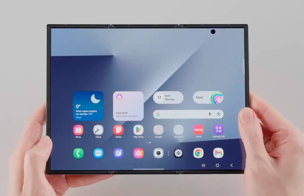 Samsung Galaxy Z TriFold знову з