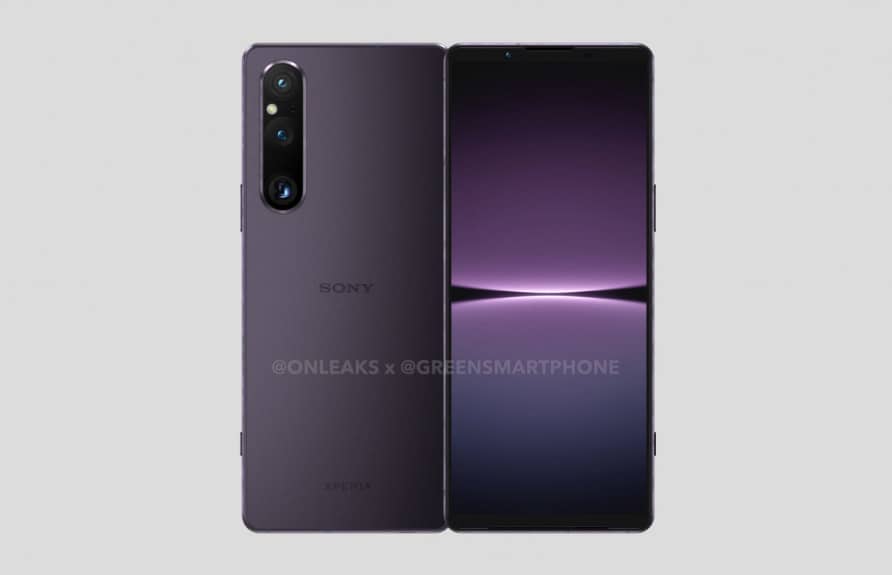 Sony показала дизайн смартфона Xperia 1 V, який представить 11 травня