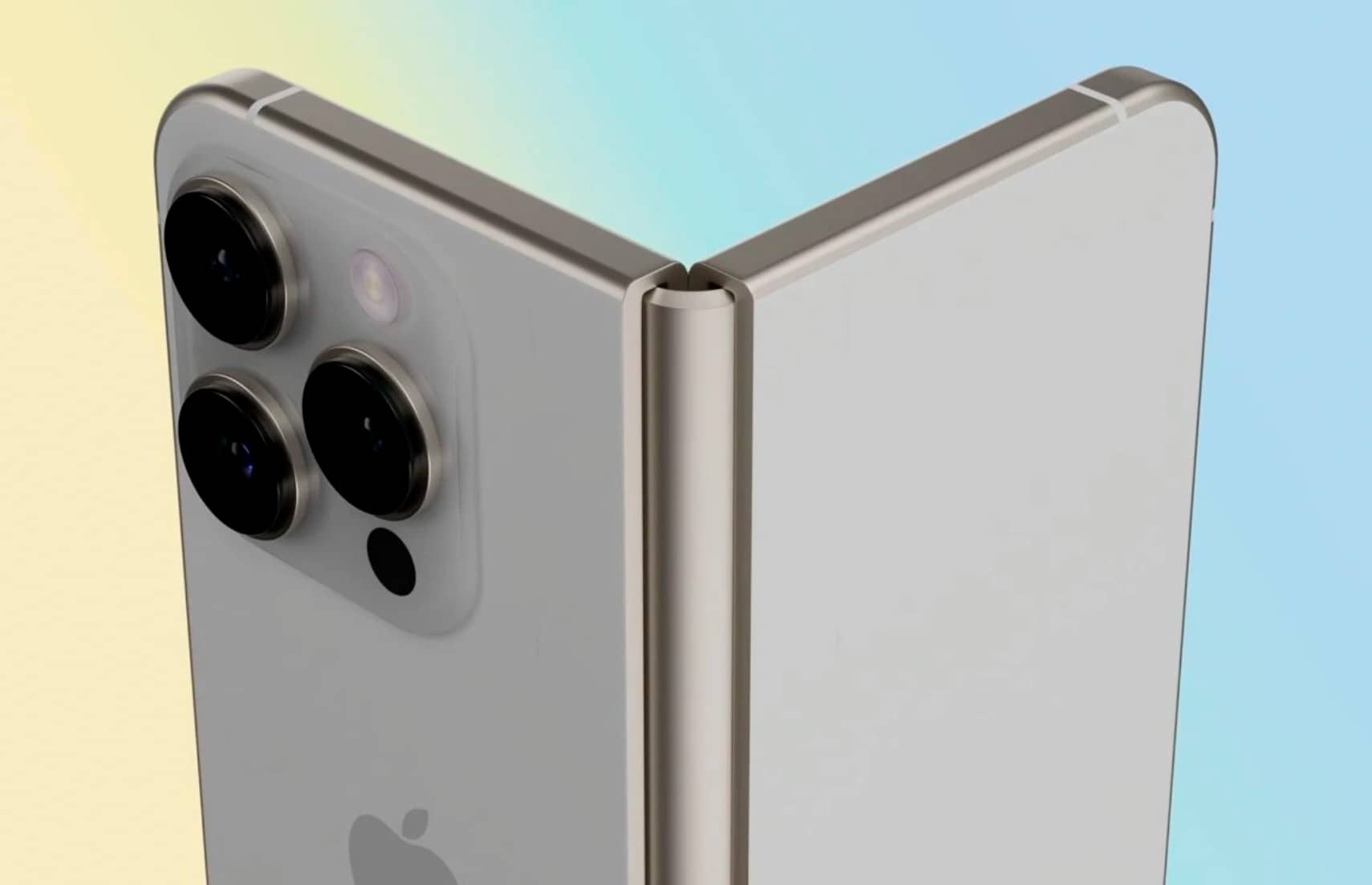 Перший складаний iPhone може отримати підекранну камеру