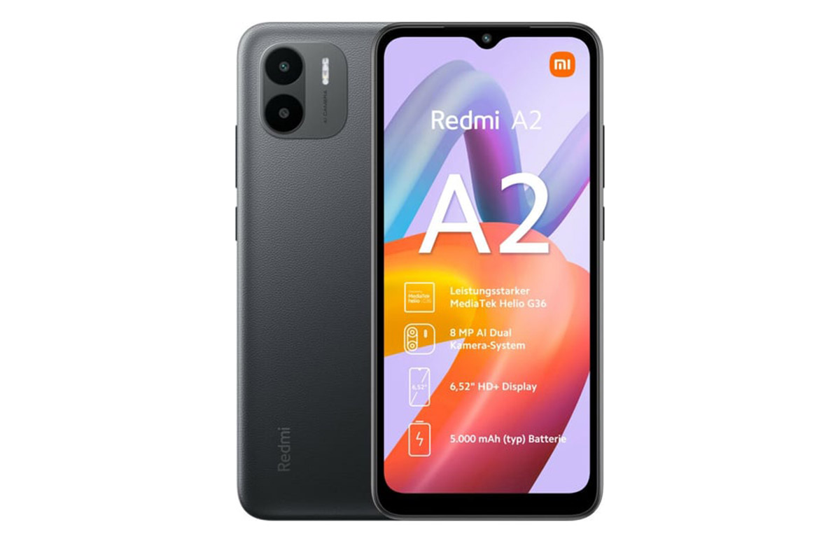 Опубліковано рендери майбутнього бюджетного смартфону Redmi A2