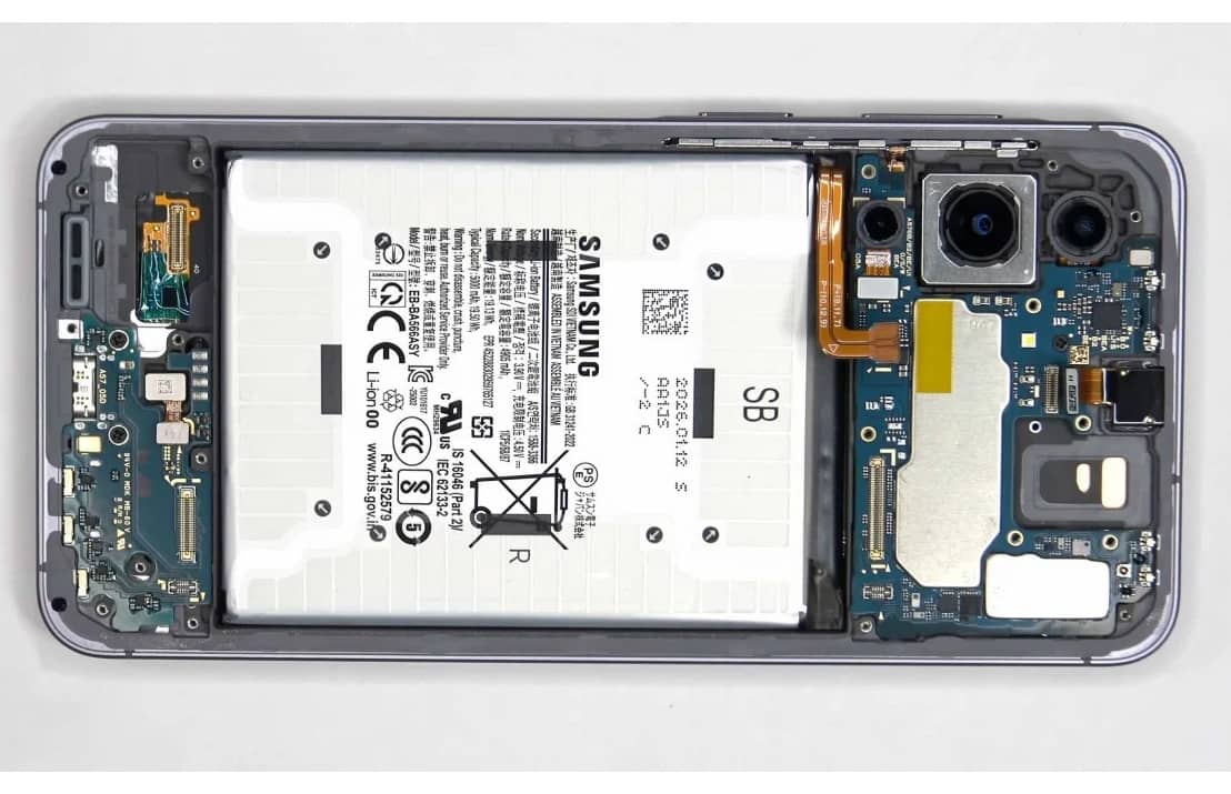 Оцінено ремонтопридатність новітнього смартфона Samsung Galaxy A57