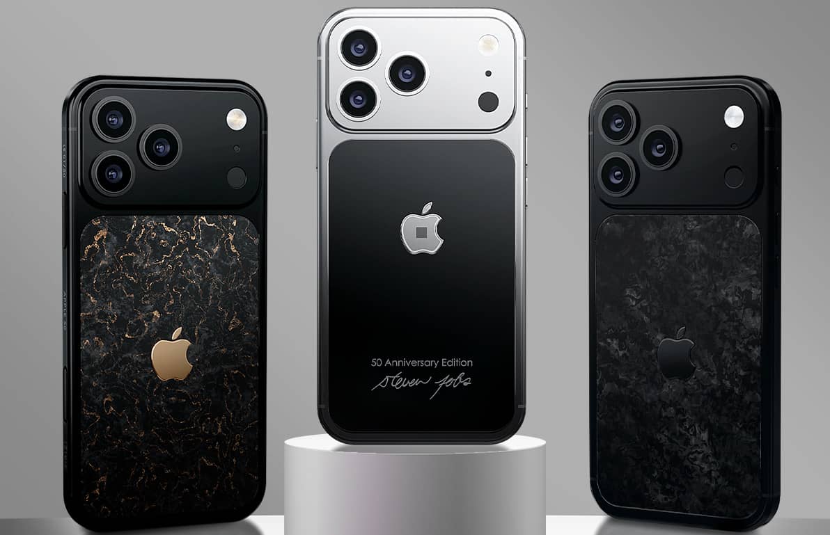Caviar випустила колекцію кастомізованих iPhone 17 Pro і Pro Max до 50-річчя Apple