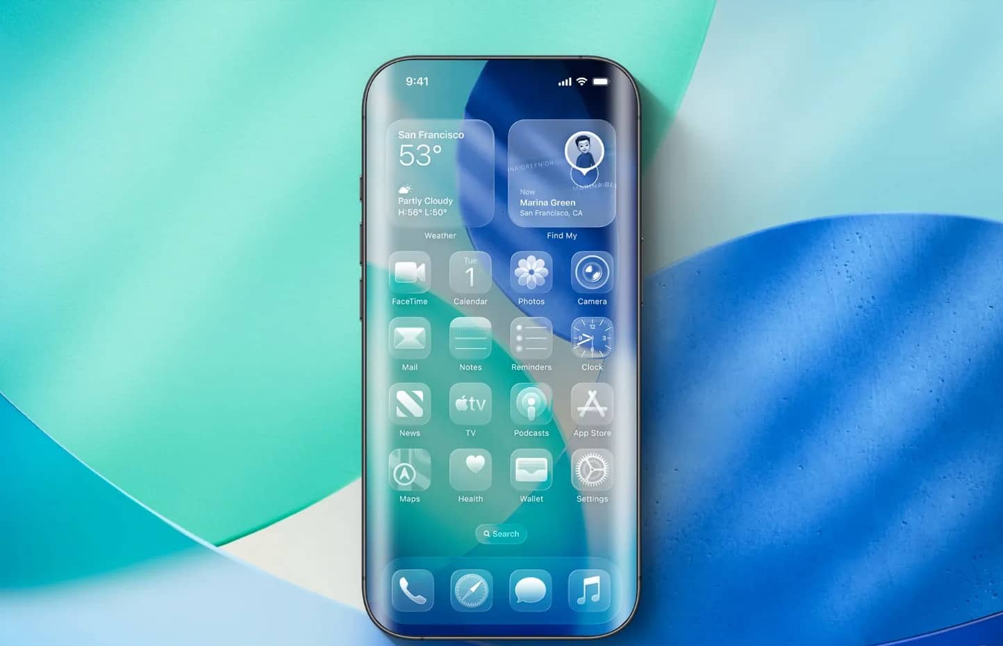 iPhone 20 може виглядати як повністю скляний