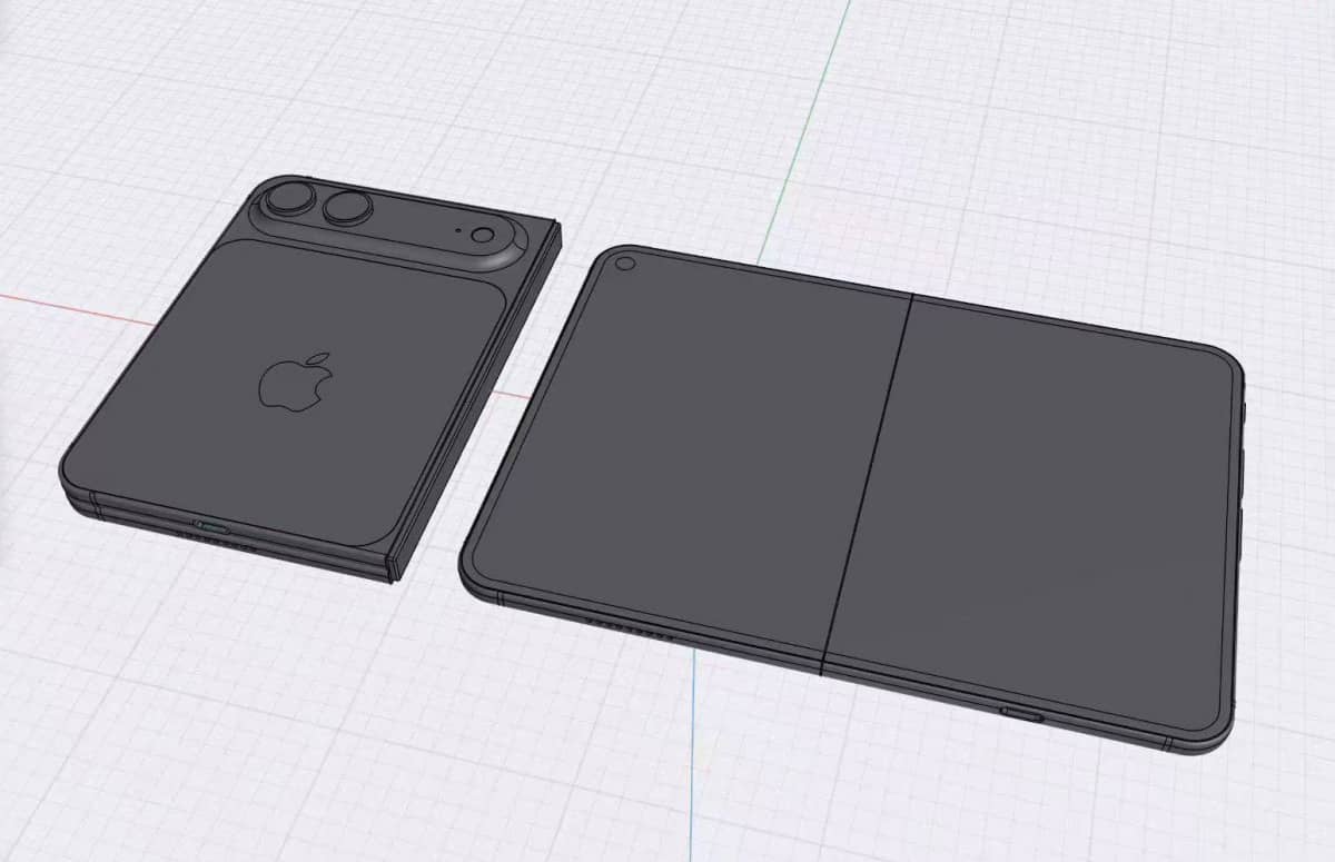Опубліковано CAD-рендери майбутнього iPhone Fold