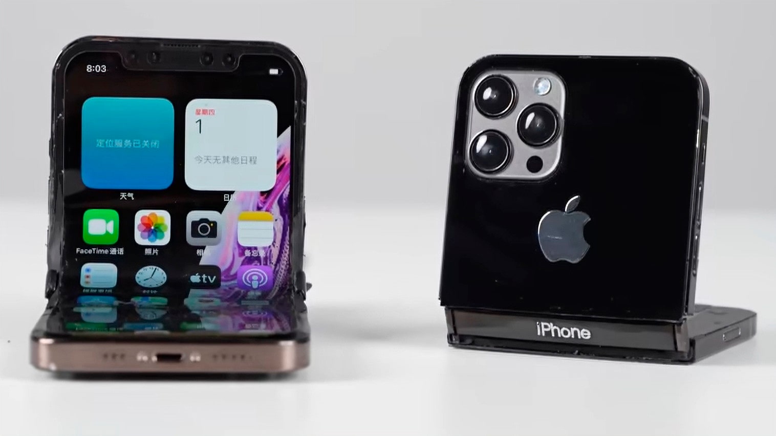 Фанат Apple зібрав перший у світі складаний iPhone