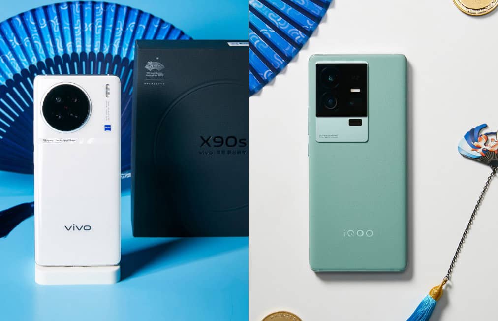 Опубліковано офіційні рендери смартфонів Vivo X90S та iQOO 11S