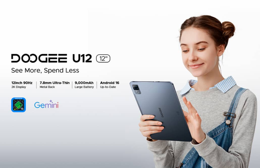 Відбувся глобальний випуск планшета DOOGEE U12