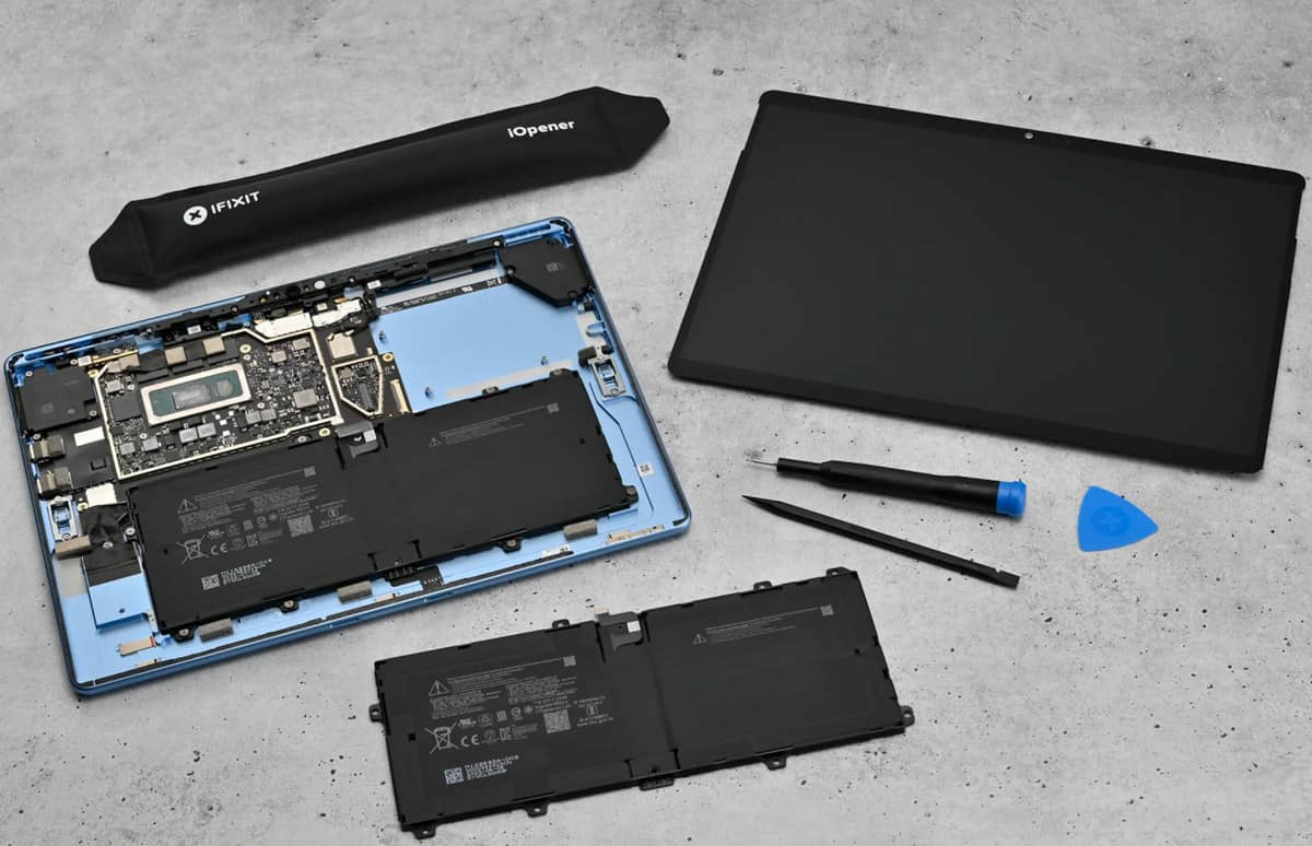 iFixit розпочала продаж ремонтних деталей для пристроїв Microsoft Surface