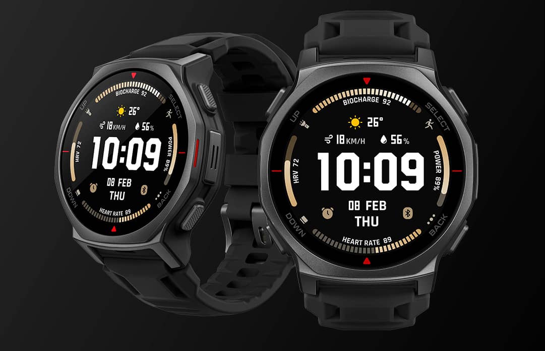 Представлено годинник Amazfit T-Rex 3 Pro 44 мм у кольорі Onyx Black