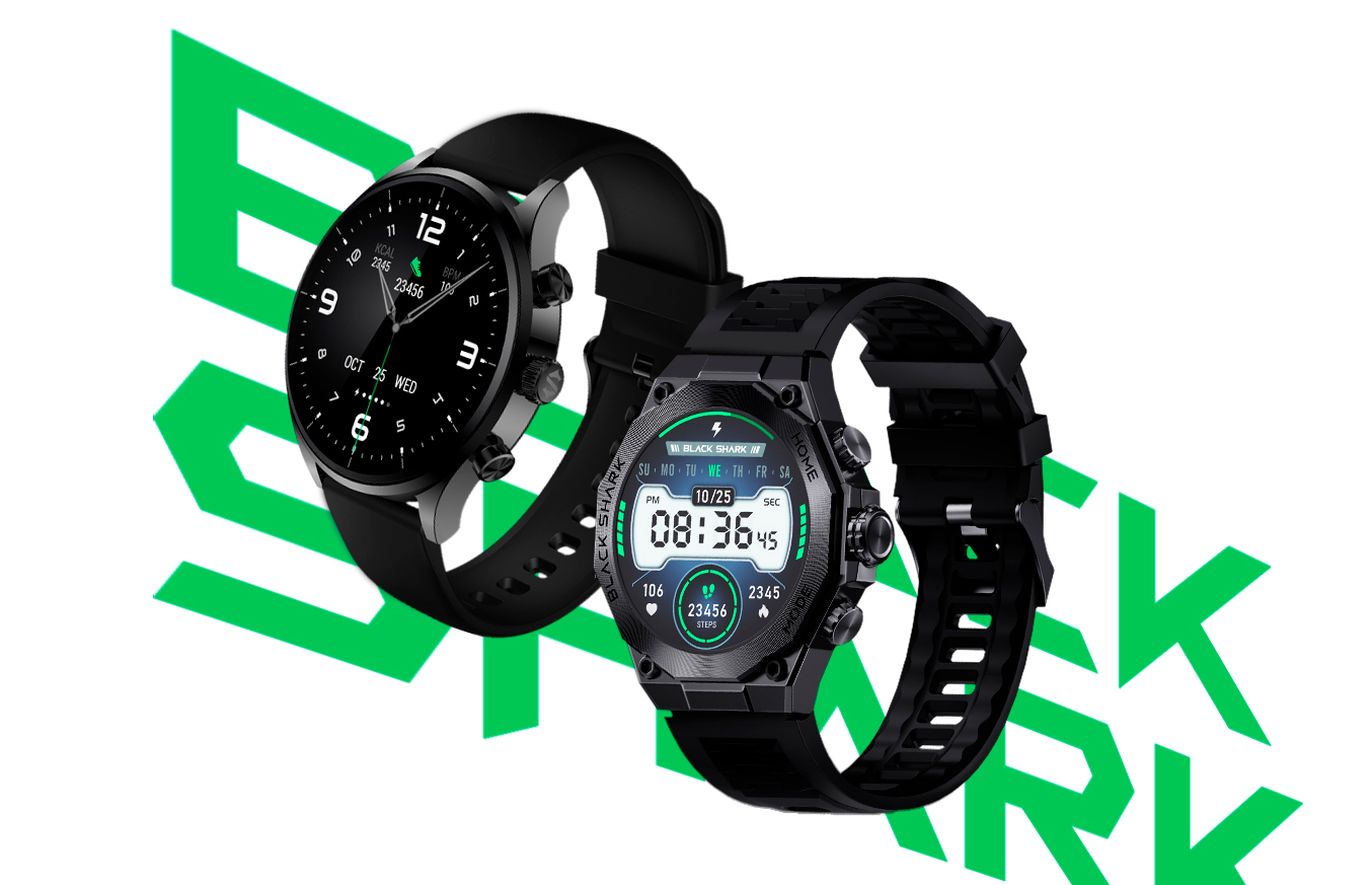 Смарт-годинник Black Shark S1 Pro та S1 Classic представлено на глобальному ринку