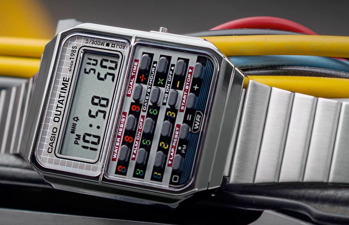 Casio перевипустила годинник CA-53 на честь 40-річчя «Назад у майбутнє»