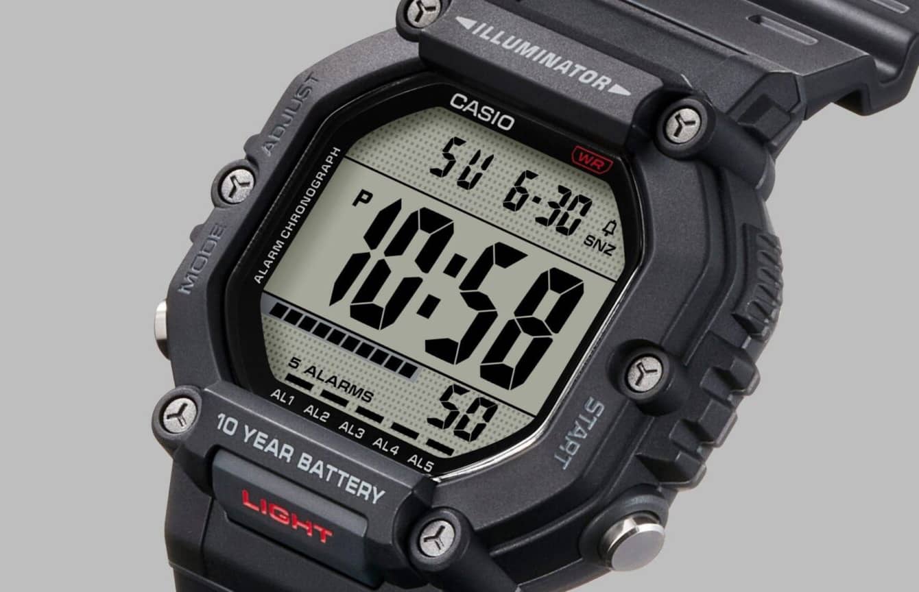Casio представила серію цифрових годинників AE-1600HX