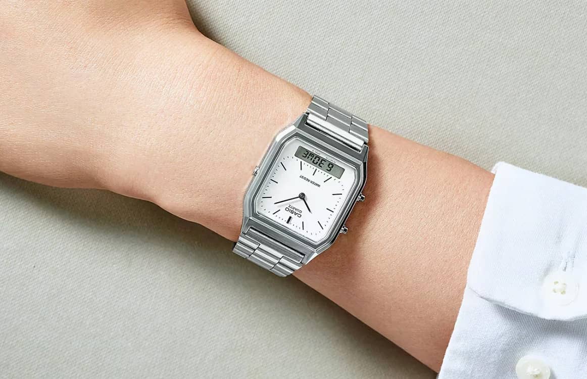 Casio представила в США годинник AQ230A-7DMQY з лінійки Vintage