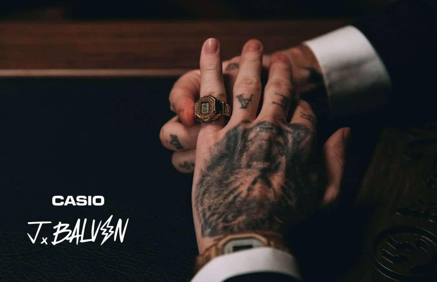 Casio випускає незвичний годинник-каблучку у співпраці з J Balvin