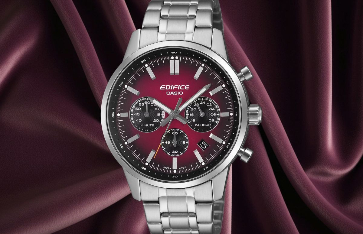 Casio представила три моделі годинників серії Edifice EFR-575