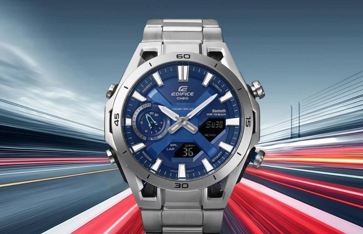 Casio представила годинник Edifice Sospensione ECB2300D-2A