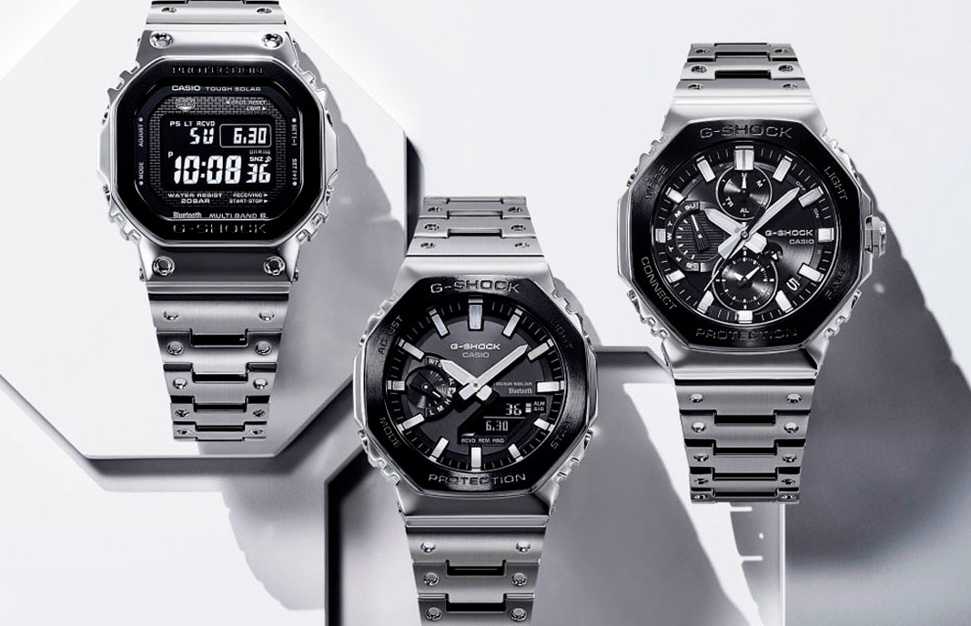 Casio випустила лінійку годинників G-Shock Full Metal