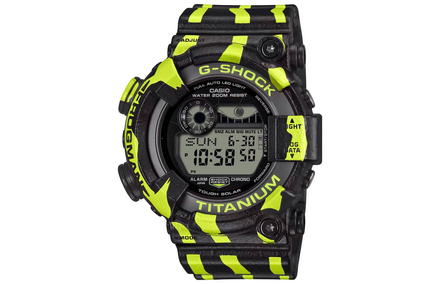 Casio випустила годинник G-Shock GW8200TPF-1, натхнений образом отруйної жаби