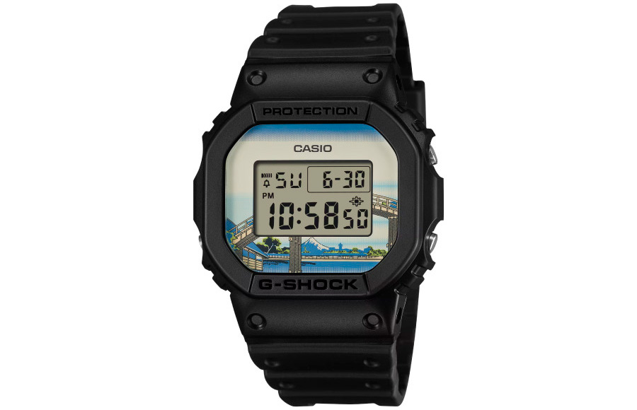 Casio випустила годинник G-Shock DW-5600 у стилі Hokusai