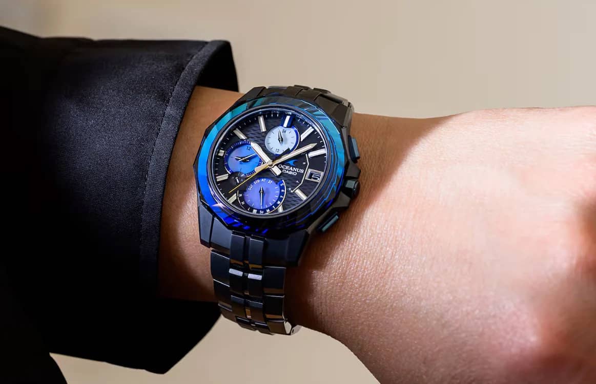 Представлено три моделі годинників у преміальній лінійці Casio Oceanus