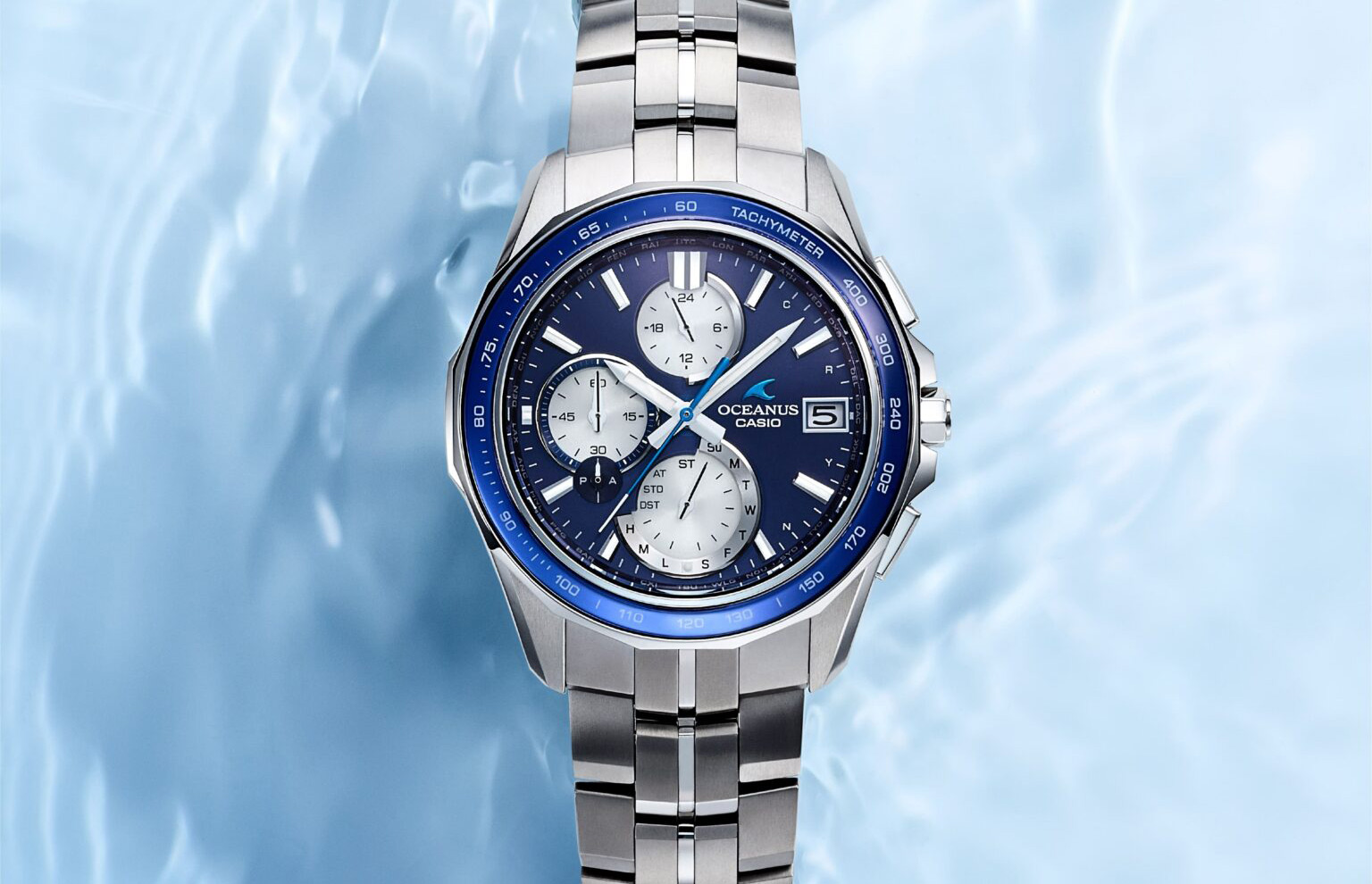 Представлено годинник Casio Oceanus Manta OCW-S7000F-2A